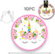 Plate for Party 10 Pieces