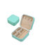 Mini Jewellery Organizer Case with Zipper Ld1006 922132 Light Blue