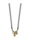 Oxette Κολιέ Επιχρυσωμένο με Πέρλες & Ζιργκόν