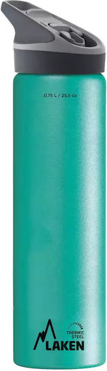 Laken Jannu Μπουκάλι Θερμός Ανοξείδωτο BPA Free 750ml Turquoise