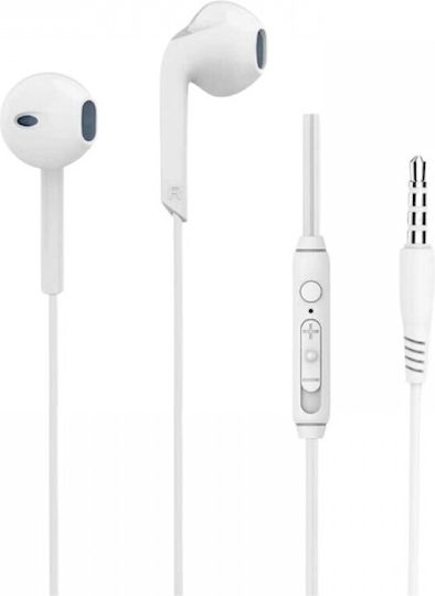 704282_w In-ear Handsfree Headphones with Connector 3.5mm White