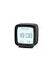 Digitaler Wecker LCD-Bildschirm Temperatur Luftfeuchtigkeit Schlummerfunktion 8x4x8,5 cm Aria Trade