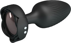 Pretty Love Vibrating Butt Plug Anal Plug with Vibration Black