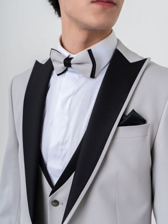 Men's Suit with Vest Bone