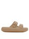 Men's Slides Brown