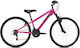 Clermont Tribal 26" 2025 Fuchsia Mountain Bike with 18 Speeds