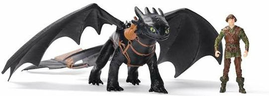 Φιγούρα Δράσης How to train your Dragon Toothless & Hiccup 25εκ.