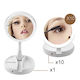 Makeup Mirror with Light and Fan