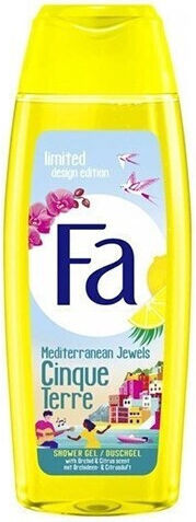 Fa Mediterranean Jewels Bubble Bath Gel With Citrus Scent 250ml