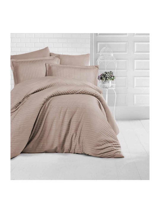 Linea Home Soft Bed Sheets Set Double 200x240cm 05 (4 Pieces)