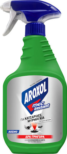 Aroxol Mec Instant Εντομοκτόνο Spray για Κατσαρίδες / Σκόρο / Μυρμήγκια / Κοριούς 400ml
