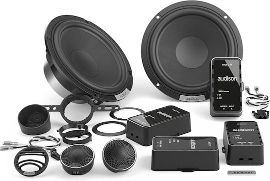 Audison Voce II AVK 6 S II Σετ Ηχεία Αυτοκινήτου Διαιρούμενα 6.5" με 125W RMS (2 Δρόμων)