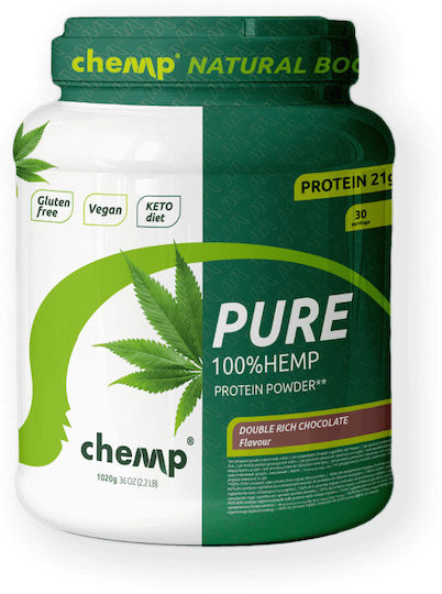 Chemp 100% Pure Hemp Ohne Gluten & Laktose mit Geschmack Vanilleeis 1.02kg