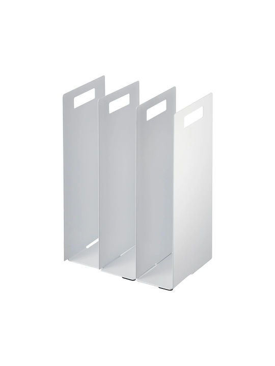 Yamazaki Organizers Bathroom Towels Metal White Set of 2 Tower 14.5x14.5x30