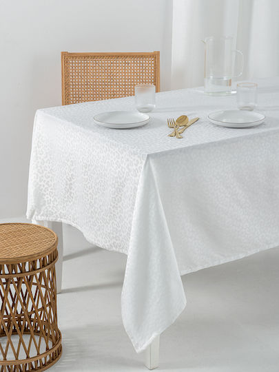 Palamaiki Τραπεζομάντηλο Αλέκιαστο Lita White 175x260εκ.