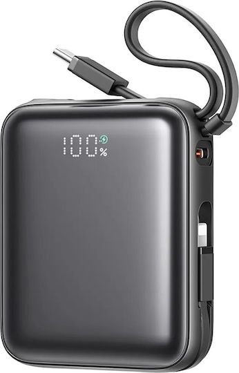 Joyroom JR-PBF27 Power Bank 10000mAh 22.5W με Θύρα USB-C Μαύρο