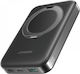 Joyroom JR-PBM12 MagSafe Power Bank 10000mAh 22.5W with USB-A Port and USB-C Port Black