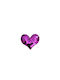 Wiggle Butt Hair Clips Heart Purple Dog Clothing Acceossory