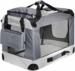 Hundetransporttasche Faltbar Grau XXL 92 x 64 x 64 cm
