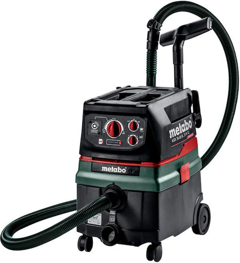 Metabo Asr 3618 Bl 25 M Sc Rechargeable Wet-Dry Vacuum with Plastic Container 25lt