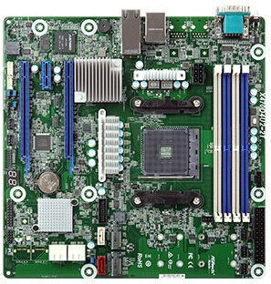 ASRock Custom Motherboard Custom with AMD SP5 Socket