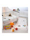 Morven Blanket Spanish Cot Taita Velvet Orange 110x140cm