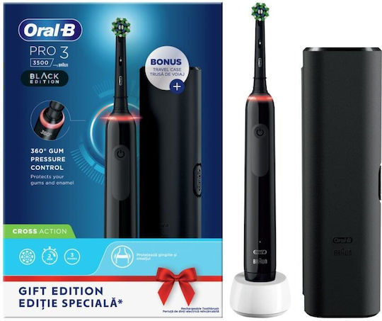 Oral-B PRO 3 ブラック 本体 Oral-B PRO 3 ブラック 電動歯ブラシ