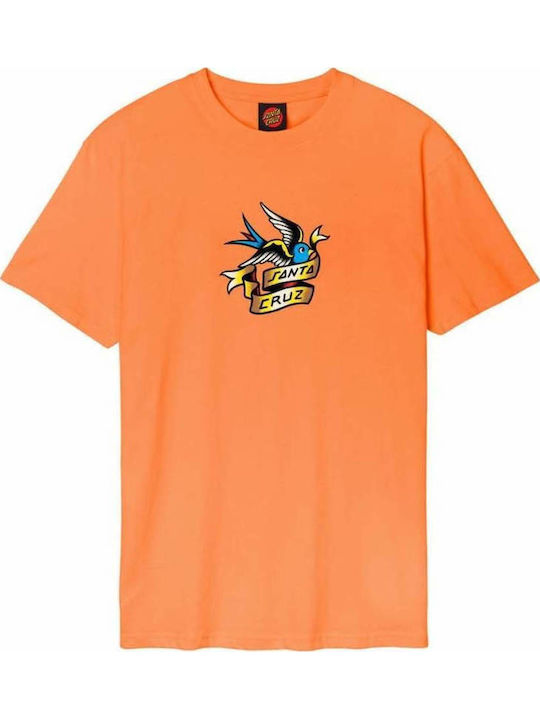 Santa Cruz T-shirt Πορτοκαλι