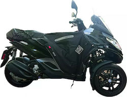 Tucano Urbano Termoscud Αδιάβροχη Κουβέρτα Ποδιών Αναβάτη Μοτοσυκλέτας για Piaggio MP3 Μαύρο Χρώμα