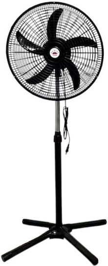 Ανεμιστήρας Ορθοστάτης 60W Διαμέτρου 45.72cm Μαύρος