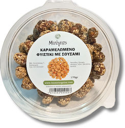 Karamellisierte Erdnüsse Sesam 170g