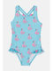 Joyce Flamingo Costum de baie pentru copii Întreg Sky Blue