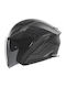Nox N130 Myst Black/Silver Matt Κράνος Μηχανής Jet ECE 22.06 1550gr με Sunvisor