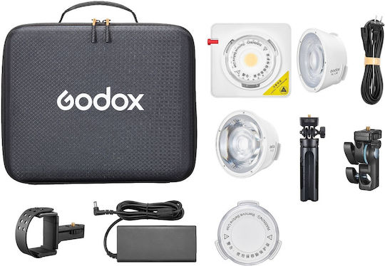 Godox Ml100r K4 – Φορητό Rgb Led Light 100w 1800-10000k – Kit 4