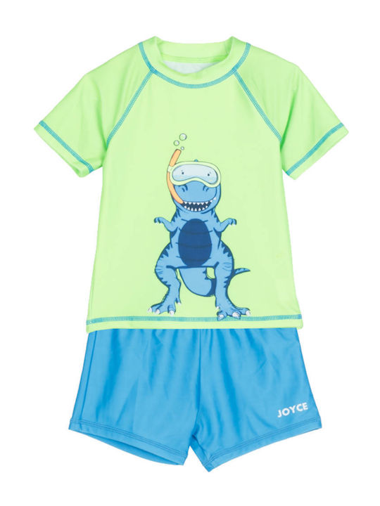 Joyce Dinosaur Παιδικό Μαγιό Σετ Γαλάζιο