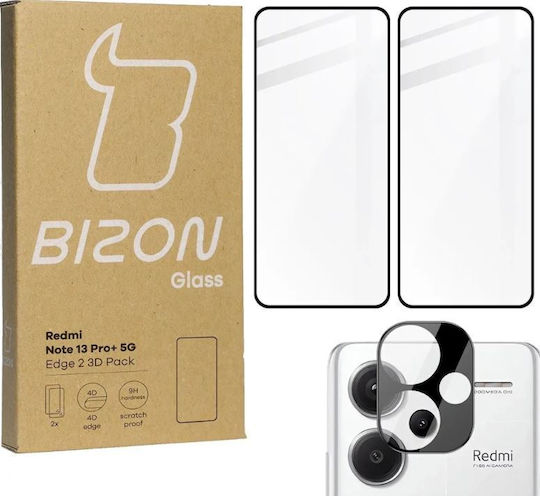 Bizon Προστασία Κάμερας Tempered Glass Μαύρο για το Xiaomi Redmi Note 13 Pro+ 5G