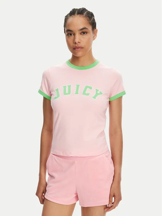 Juicy Couture Γυναικείο Αθλητικό T-shirt Φούξια