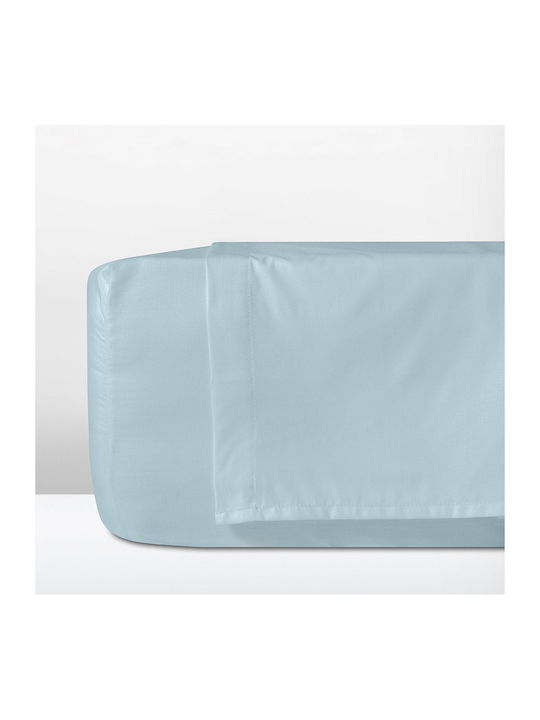 Cannon Чаршаф Кралица 225x260см. Classic Aqua