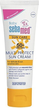 Sebamed Multi Protect Водоустойчив Бебешко Слънцезащитно Емулсия SPF50 75мл