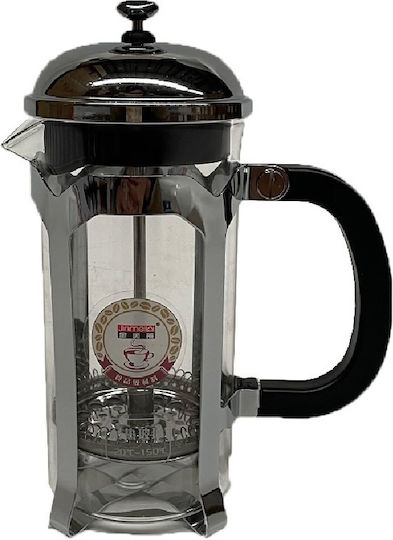 Trends Manual Filter Coffee Maker Stainless Steel Black 350ml
