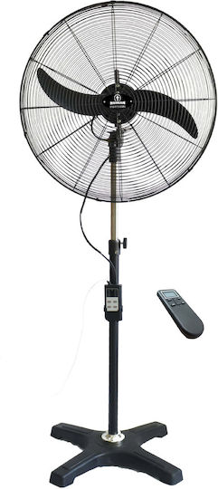 Human Commercial Stand Fan with Remote Control 220W 65cm with Remote Control FL-650HR