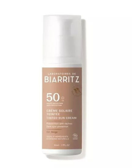 Laboratories de Biarritz Слънцезащитен Крем за Лице SPF50 с Оцветен 50мл