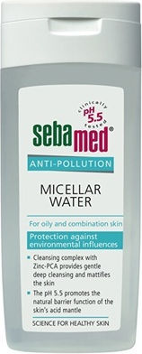 Sebamed Анти-замърсяваща Мицеларна Вода Премахване на Грим за Контрол на Омазняването 200 мл