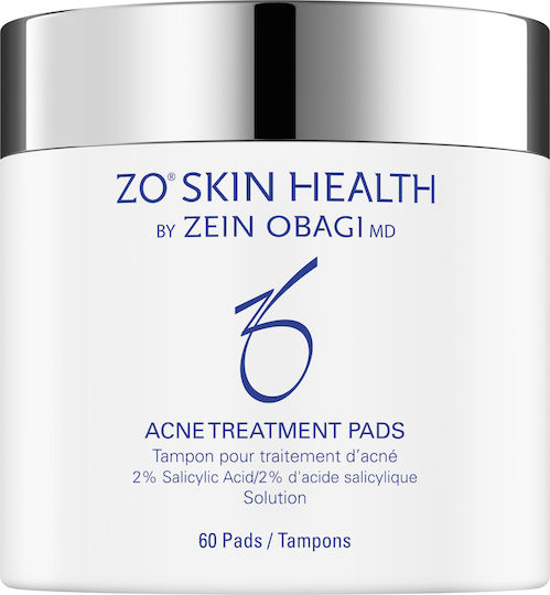 ZO Skin Health Acne Treatment Pads Cleansing Face for Acne-Prone Skin 60pcs