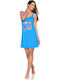 Clio Lingerie Nightgown Maternity Sky Blue