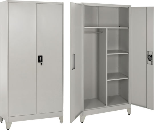 Δίφυλλη Clod Μεταλλική 90x40x190εκ.