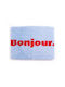 Bonjour Light Blue Bath Mat