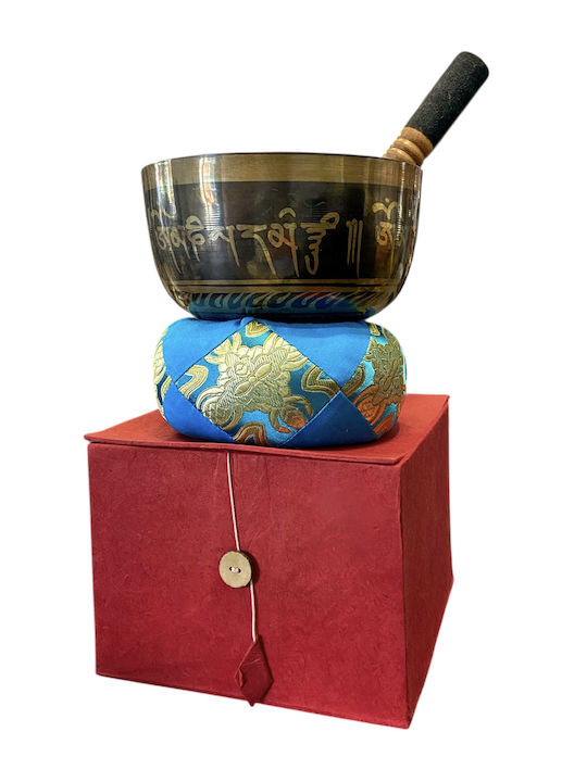 Klangschalen-Set Ø 15cm Handgefertigte Tiefe Meditationsschale