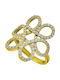 Antwnakakis Femeie Inel din Aur 14K