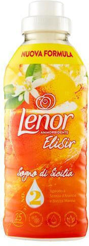 Lenor Konzentrierter Weichspüler 525ml Sizilianischer Traum 25 Waschladungen